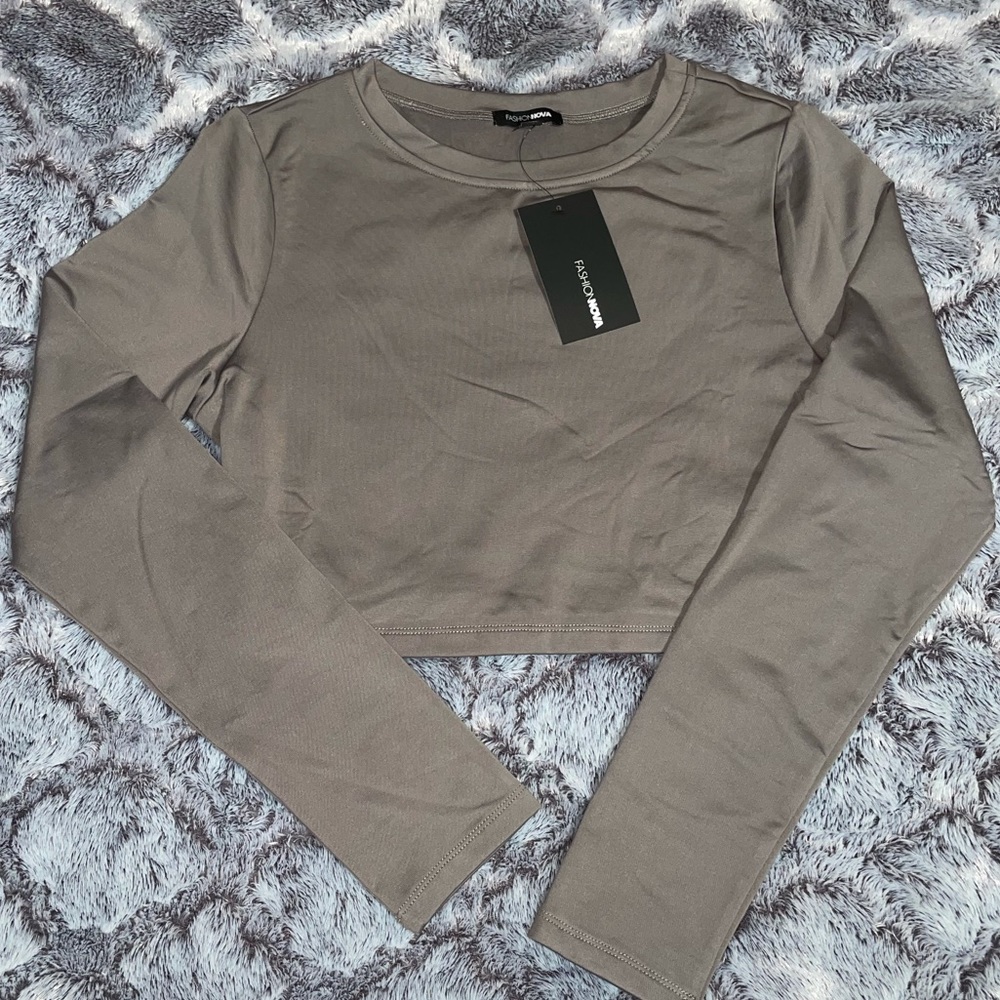 Active Biker Short Set (Grey) - Picture 8 of 8